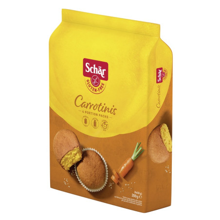 Schar Carrotinis Merendine Senza Glutine 200g