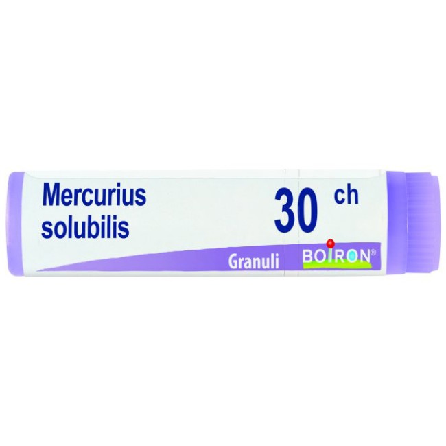 MERCURIUS SOLUBILIS 30 CH GLOBULI