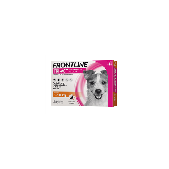 FRONTLINE TRI-ACT*3PIP 5-10KG