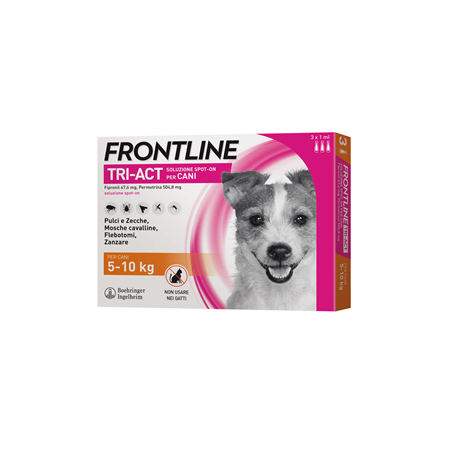 FRONTLINE TRI-ACT*3PIP 5-10KG