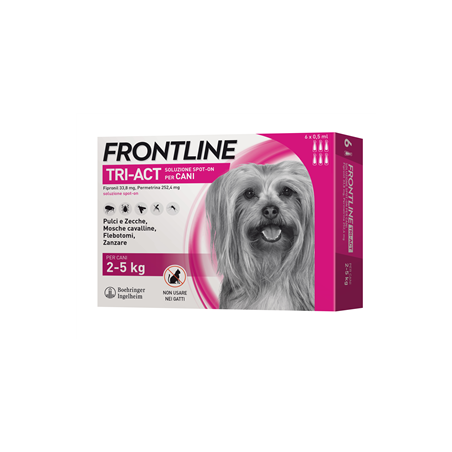 FRONTLINE TRI-ACT*6PIP 2-5KG