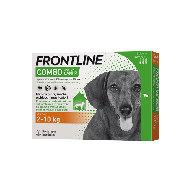 FRONTLINE COMBO*3PIP 2-10KG CA