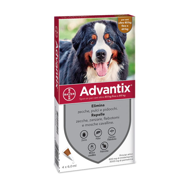 ADVANTIX SPOT ON*4PIP 40-60KG