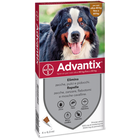 ADVANTIX SPOT ON*4PIP 40-60KG