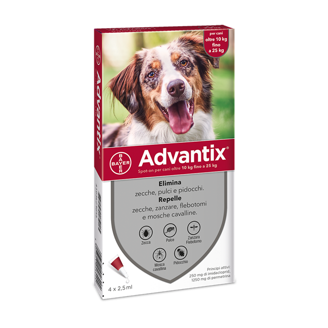 ADVANTIX SPOT ON*4PIP 10-25KG