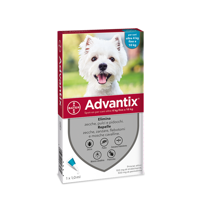 ADVANTIX SPOT ON*1PIP 4-10KG