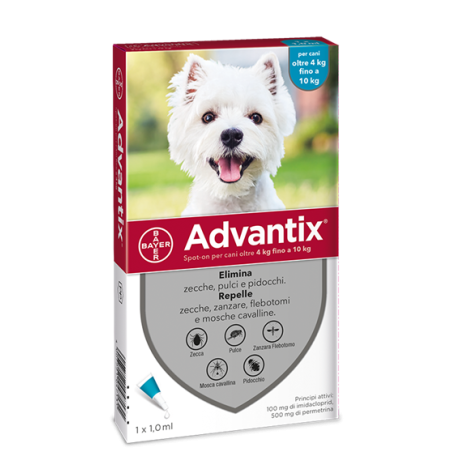 ADVANTIX SPOT ON*1PIP 4-10KG