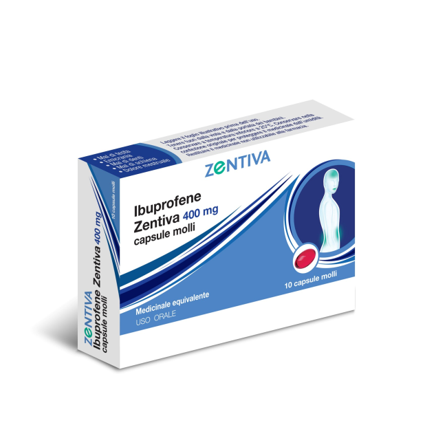 IBUPROFENE ZEN*10CPS 400MG