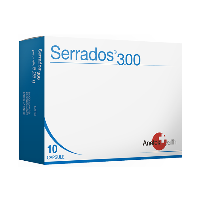 SERRADOS 300 10 CAPSULE