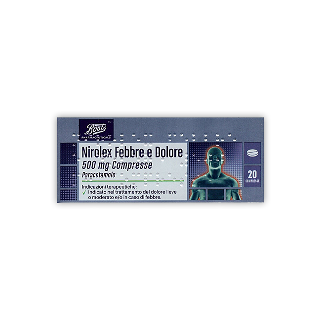 NIROLEX FEBBRE DOL*20CPR 500MG