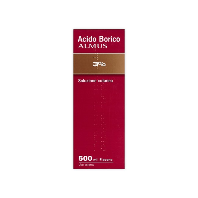 ACIDO BORICO ALM*3% 500ML