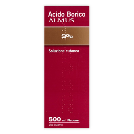 ACIDO BORICO ALM*3% 500ML