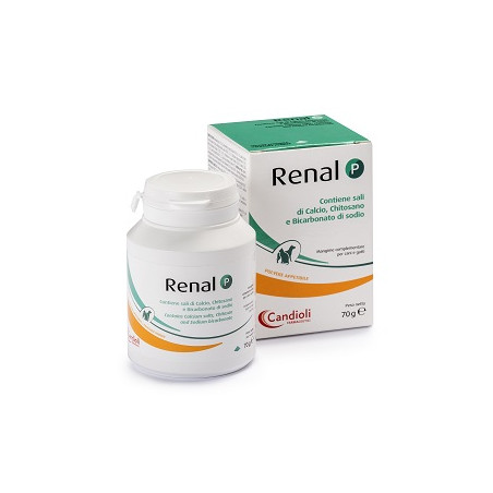 Renal P Mangime Complementare Per Cani E Gatti Integratore Alimentare Uso Veterinario 70g