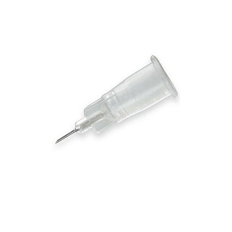 AGO STERILE PIC MONOUSO PER MESOTERAPIA IN BLISTER SINGOLO PELL PACK CONO LUER LOCK PARETE SOTTILE GAUGE27 0,40X4MM 100 PEZZI