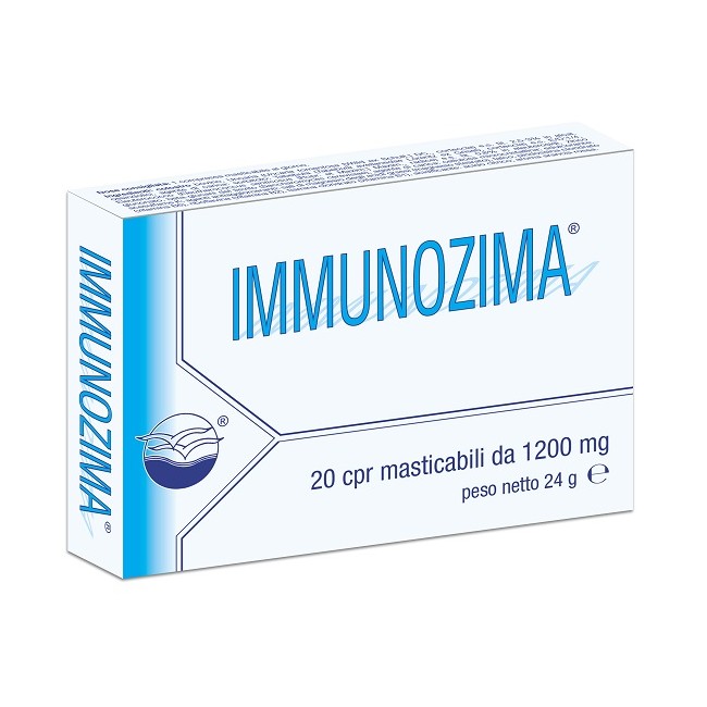 IMMUNOZIMA 20 COMPRESSE MASTICABILI DA 1200 MG