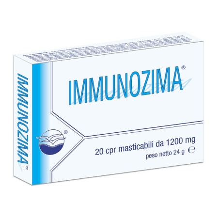 IMMUNOZIMA 20 COMPRESSE MASTICABILI DA 1200 MG