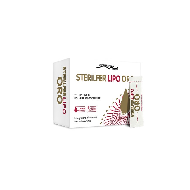 STERILFER LIPO ORO 20 BUSTINE