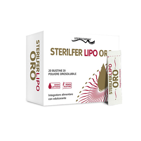 STERILFER LIPO ORO 20 BUSTINE