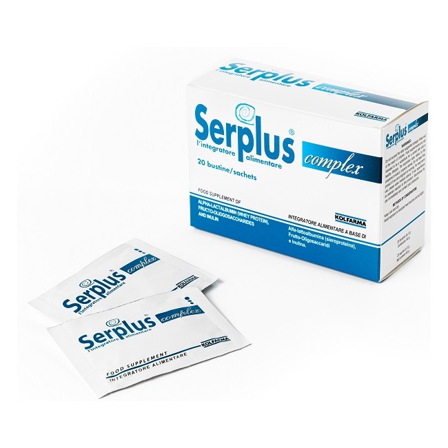 SERPLUS COMPLEX 20 BUSTINE DA 3 G CON STEVIA