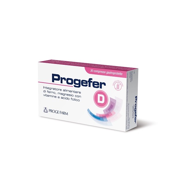 PROGEFER D 30 COMPRESSE GASTROPROTETTE