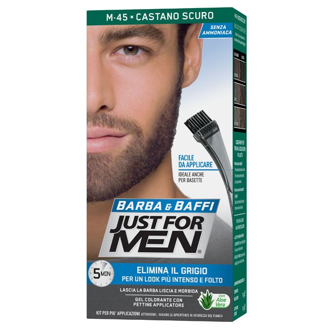 JUST FOR MEN BARBA & BAFFI M45 CASTANO SCURO 51 G