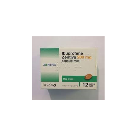 IBUPROFENE ZEN*12CPS MOL 200MG