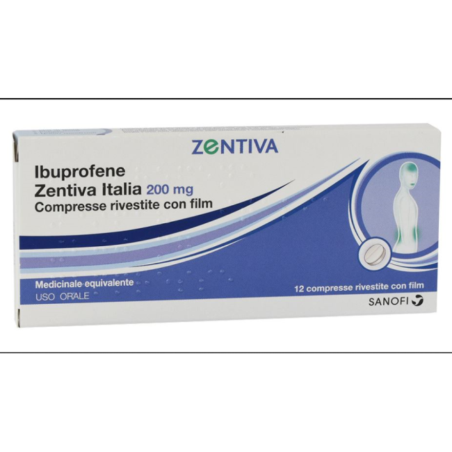 IBUPROFENE ZEN*12CPR 200MG