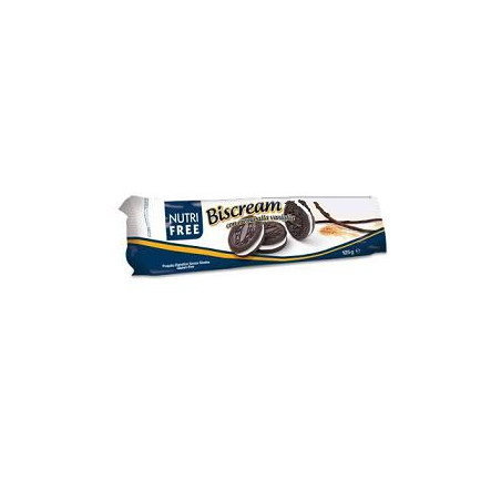 NUTRIFREE BISCREAM CON CREMA ALLA VANIGLIA 125 G