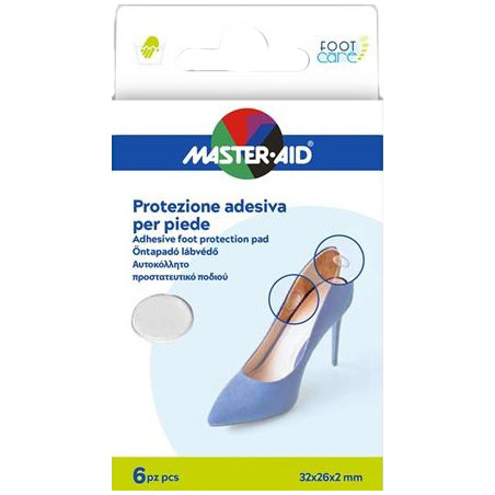 MASTER-AID FOOT CARE PROTEZIONE GEL ADESIVA 6 PEZZI