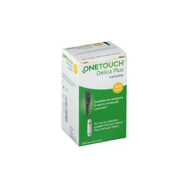 LANCETTE PUNGIDITO ONETOUCH DELICA PLUS 200 PEZZI