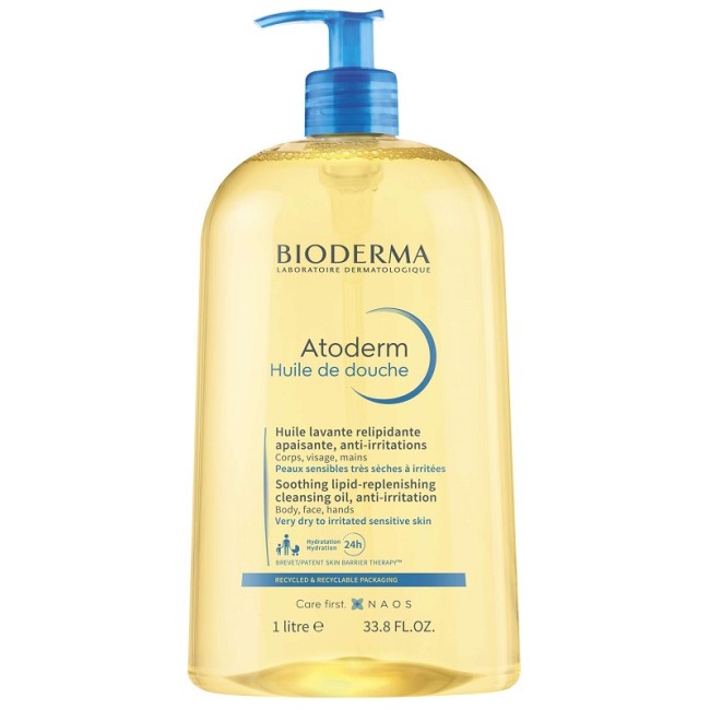 Bioderma Atoderm Huile De Douche 1Litro