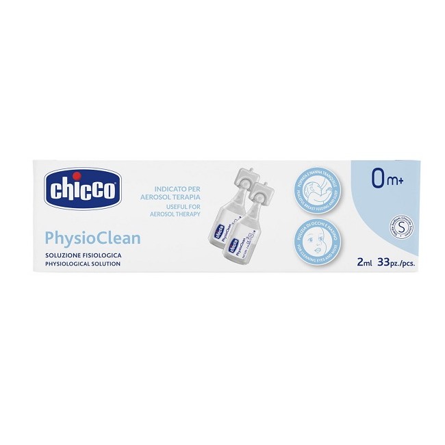 CHICCO SOLUZIONE PHYSIOCLEAN 2 ML 33 PEZZI