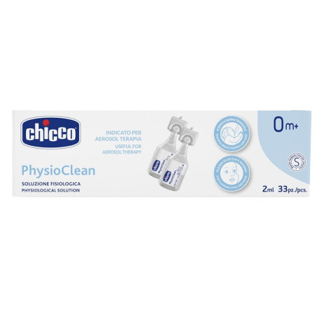 CHICCO SOLUZIONE PHYSIOCLEAN 2 ML 33 PEZZI