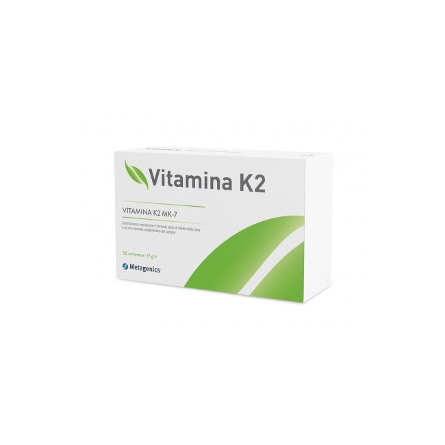 Confezione da 56 compresse deglutibili Di Metagenics Vitamina K2 per la salute delle ossa