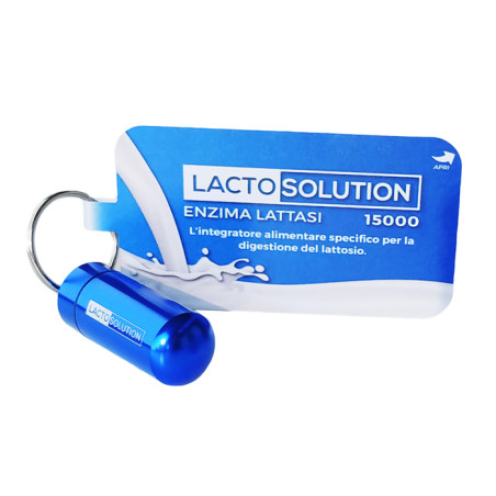 LACTOSOLUTION 15000 15 COMPRESSE CON PORTAPILLOLE