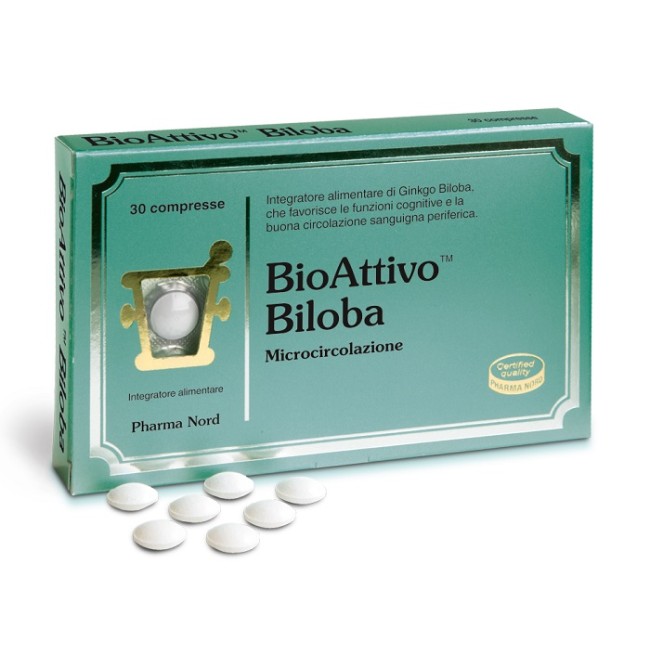 BIOATTIVO BILOBA 30 COMPRESSE