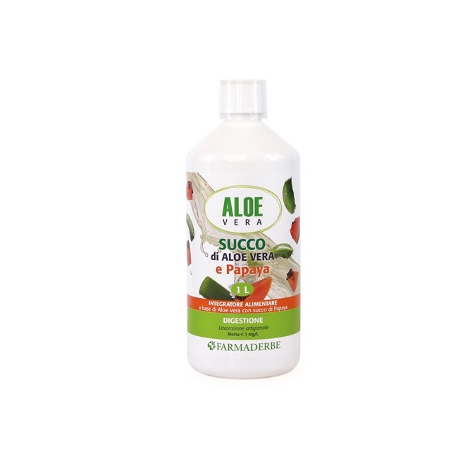 ALOE VERA SUCCO PURO PAPAYA 1000 ML