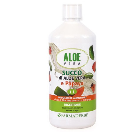 ALOE VERA SUCCO PURO PAPAYA 1000 ML