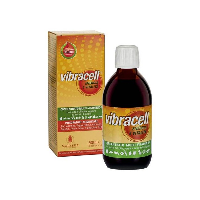 Confezione da 300 Ml di Named Vibracell integratore energetico e ricostituente