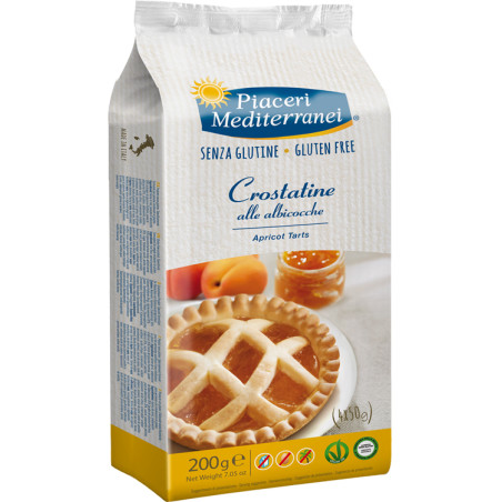 PIACERI MEDITERRANEI LE BONTA' DEL MATTINO CROSTATINE ALL'ALBICOCCA 4 X 50 G