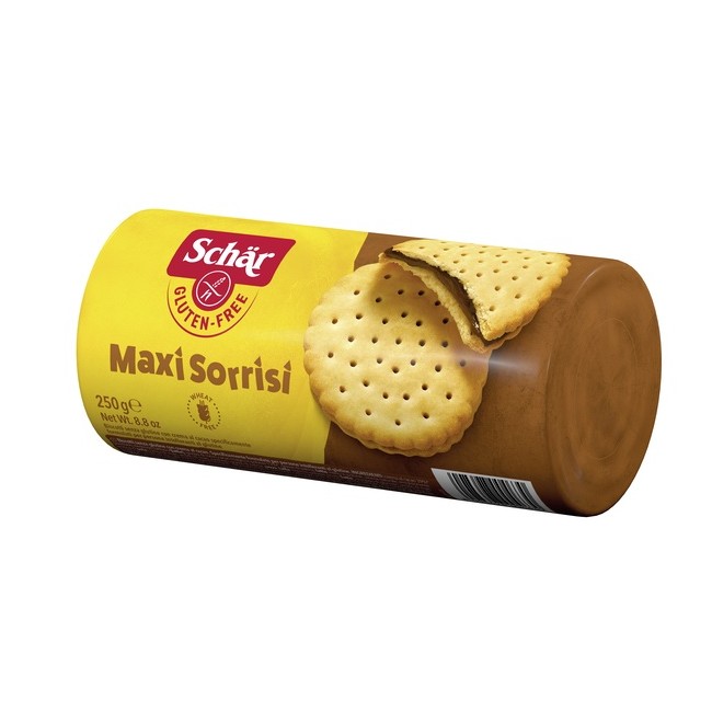 Schar Maxi Sorrisi Biscotti Senza Glutine 250g