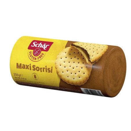 Schar Maxi Sorrisi Biscotti Senza Glutine 250g