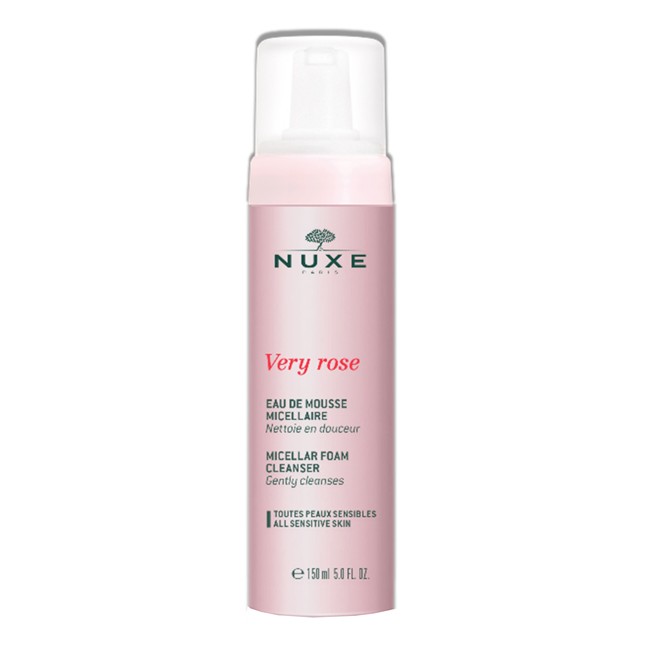 NUXE VERY ROSE MOUSSE LEGGERA DETERGENTE 150 ML