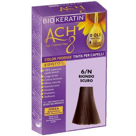 BIOKERATIN ACH8 COLOR PRODIGE 6/N BIONDO SCURO