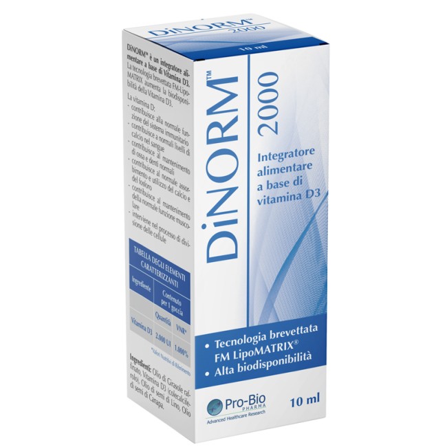 DINORM 2000 GOCCE 10 ML