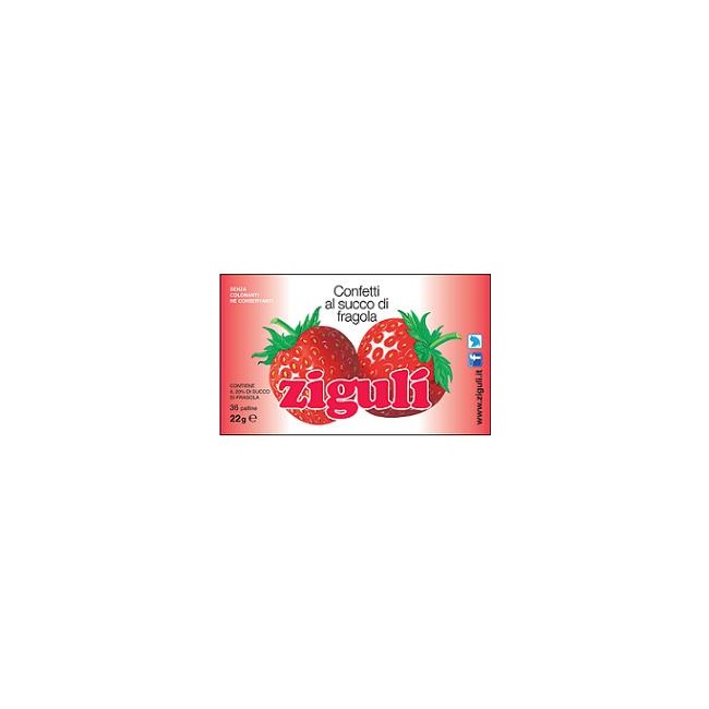 Ziguli Fragola 36 Palline 22g