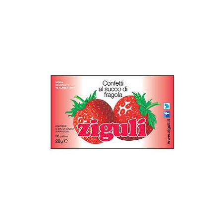 Ziguli Fragola 36 Palline 22g