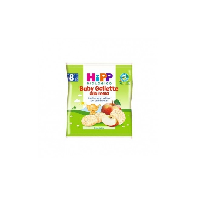 HIPP BABY GALLETTE DI RISO ALLA MELA 30 G