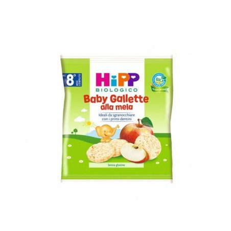 HIPP BABY GALLETTE DI RISO ALLA MELA 30 G