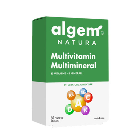 MULTIVITAMIN MULTIMINERAL 60 COMPRESSE MASTICABILI